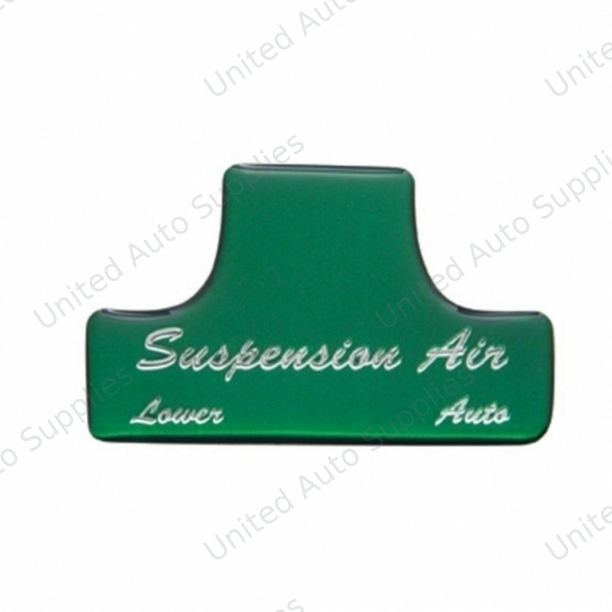"Suspension Air" Switch Guard Sticker Only - Emerald Green