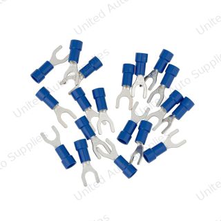 16-14 AWG #10 Stud Vinyl Spade Terminal (19-Pack)