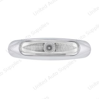 5-3/4" Wide 3 LED ViperEye Light (Clearance/Marker) - Red LED/Clear Lens