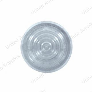 9 LED Mini Bullet Light Insert - Amber LED/Clear Lens (Bulk)
