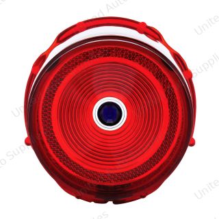 Tail Light Lens With Blue Dot For 1965 Chevy Impala