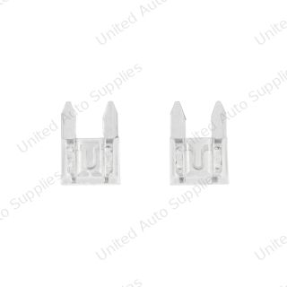 25 Amp Clear Mini Fuse (2-Pack)