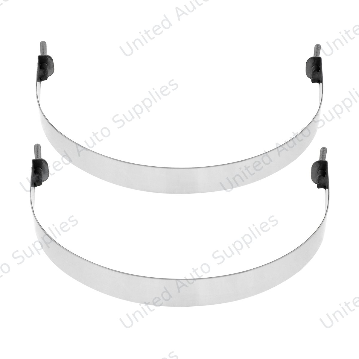 304 Stainless Steel Air Tank Straps For 8-1/4" Round Air Tank (Card of 2)
