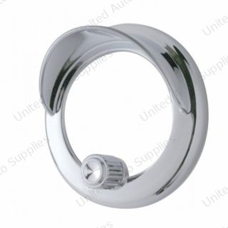 Clock Bezel With Visor For Freightliner - Indented
