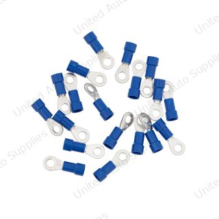16-14 AWG #8 Stud Vinyl Ring Terminal (19-Pack)