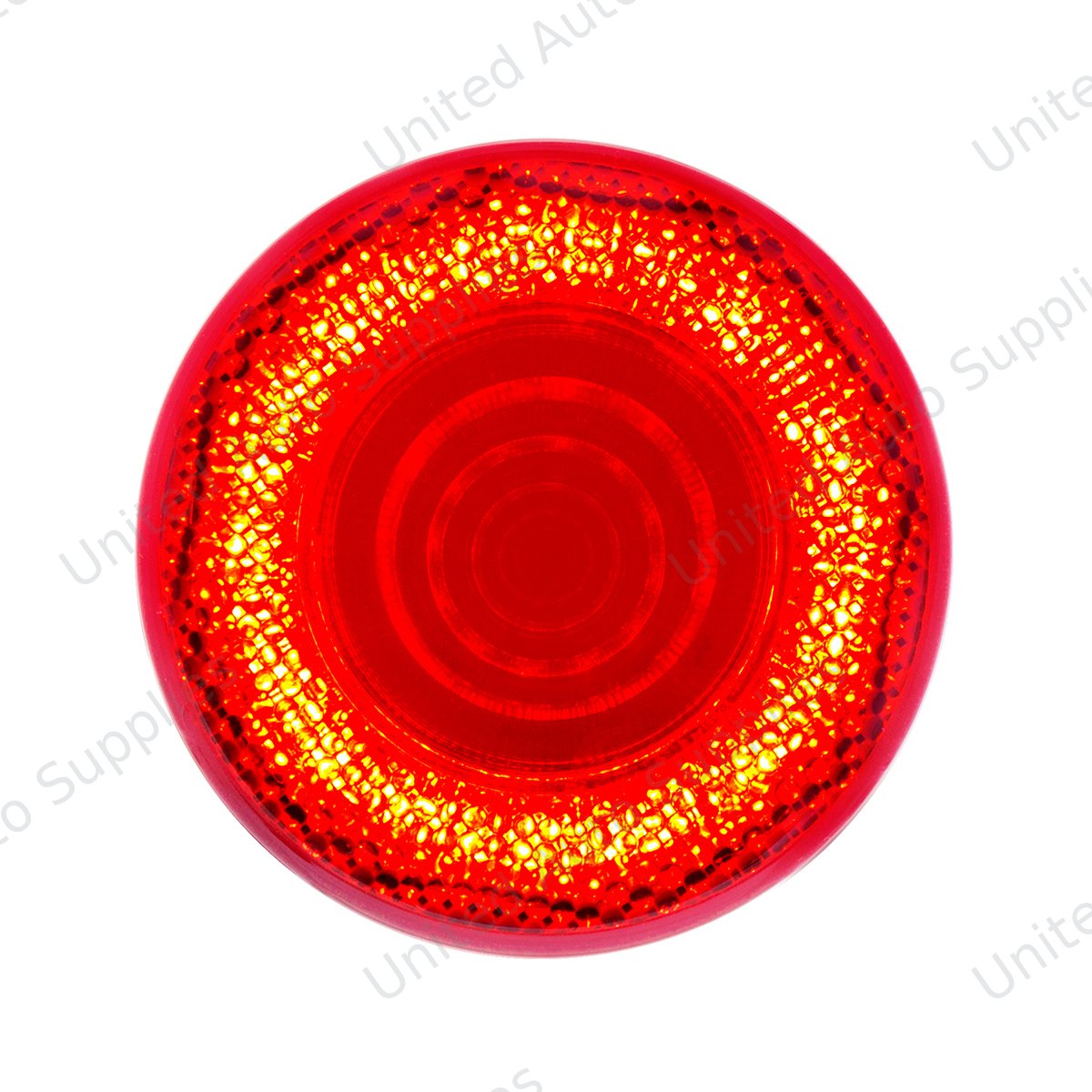 Mirage 12 LED 2.5" Clearance/Marker Light - Red LED/Red Lens
