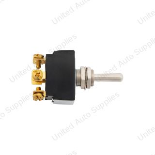 Heavy Duty Toggle w/ 6 Screw Terminals 30 Amp 12V D.P.S.T Mom.On/Off/Mom.On 1 Pc.