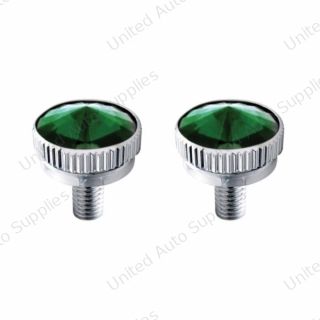 5mm CB Mounting Bolt With Green Crystal (2-Pack)