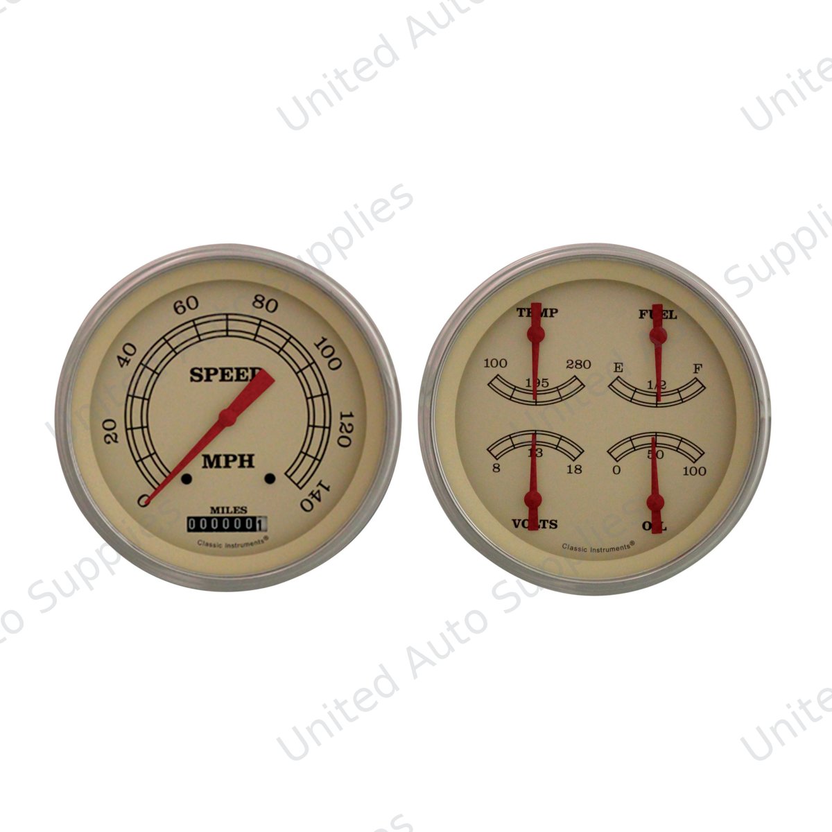 Vintage Style Gauge Package For 1947-53 GM Truck
