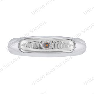 5-3/4" Wide 3 LED ViperEye Light (Clearance/Marker) - Amber LED/Clear Lens