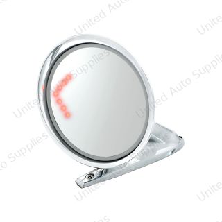 Exterior Mirror With LED Turn Signal For 1964.5-66 Ford Mustang - L/H