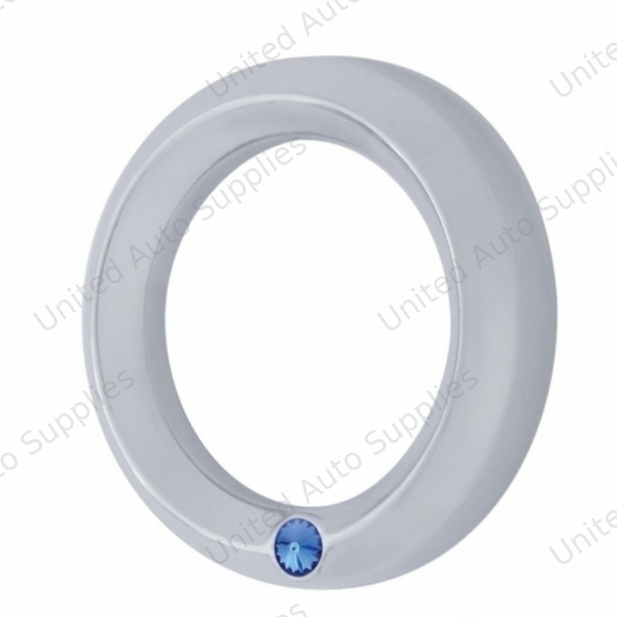 Signature Series Small Gauge Cover For 2006+ Peterbilt - Blue Crystal