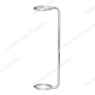 34" Chrome Exhaust Grab Handle - 8" Clamp