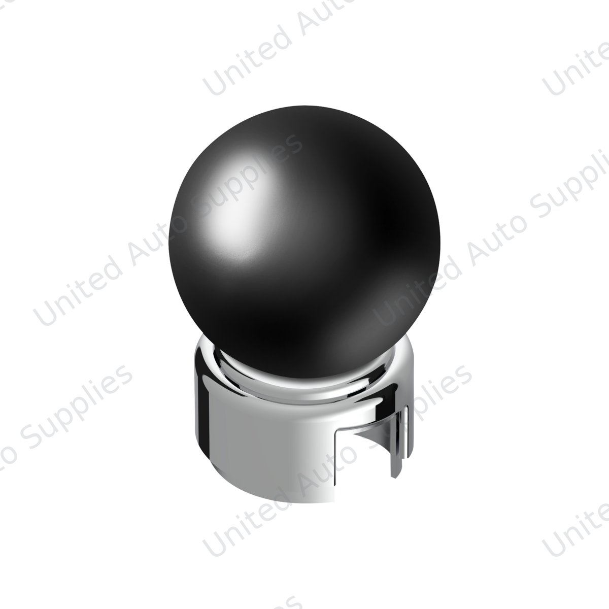 Thread-On Bristol Gearshift Knob with 13/15/18 Speed Adapter-Glossy Black