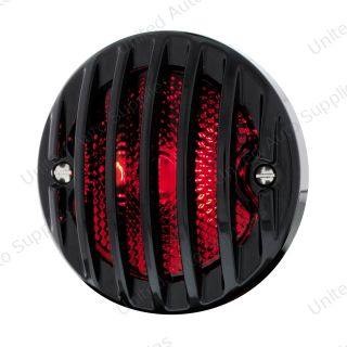 Incandescent Tail Light With Black Grille Bezel For 1933-36 Ford Truck - R/H