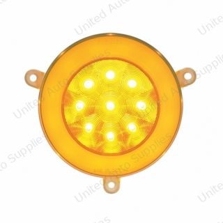 GloLight 21 LED Daytime Running Light For 2005-2010 Freightliner Century -Amber LED/Clear Lens