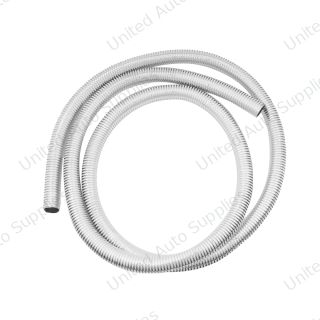72" Long Chrome Wire Loom - 5/8" Diameter
