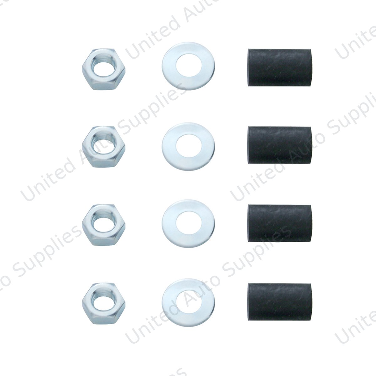 Top Mud Flap Plate Hardware - Welded Stud
