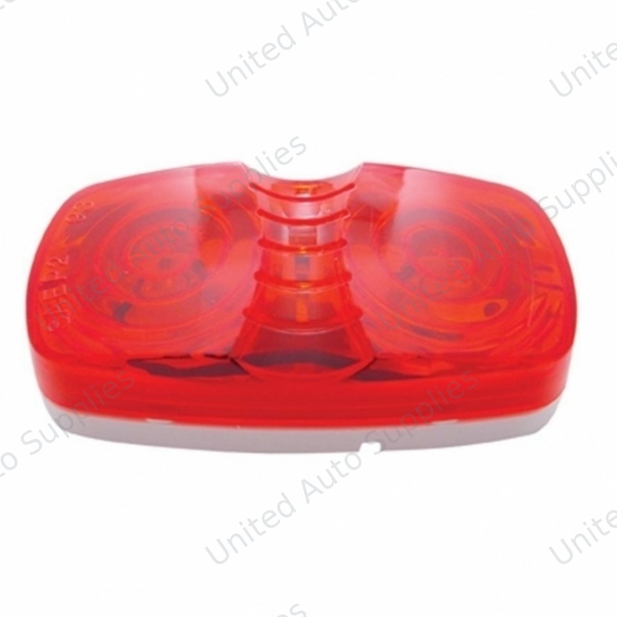 Tiger Eye Light (Clearance/Marker) With White Base - Red Lens