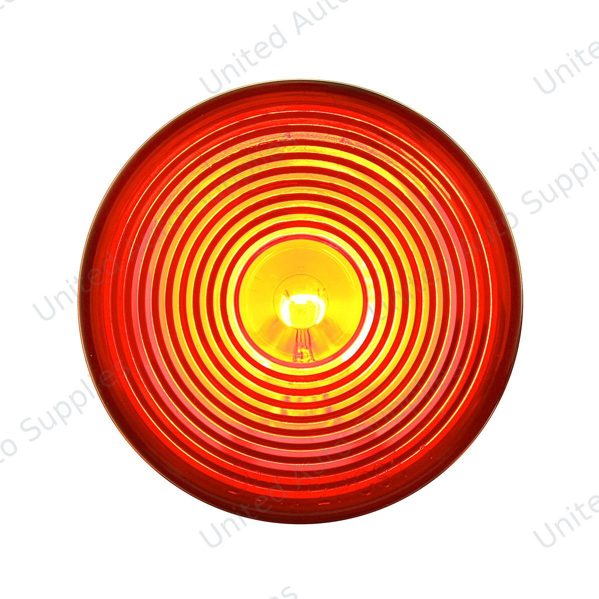2.5" Round Light (Clearance/Marker) - Red Lens