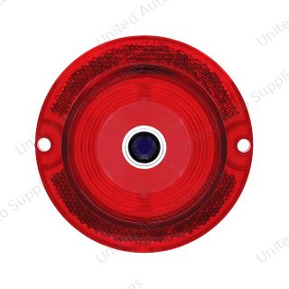 Tail Light Lens With Blue Dot For 1963 Chevy Passenger Car