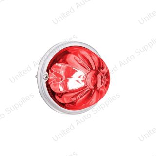Glass Watermelon Light Kit With 2 LED Light-Red LED/Clear Lens