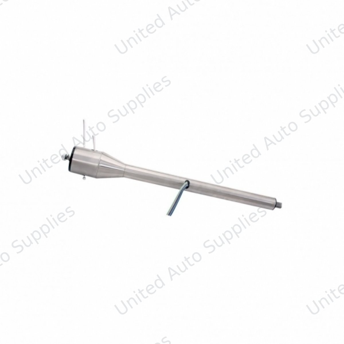 30" Long, Mill Finish Floor Shift Tilt Steering Column