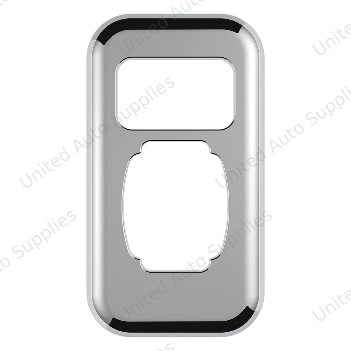 Chrome Plastic Dimmer Switch Trim For Peterbilt