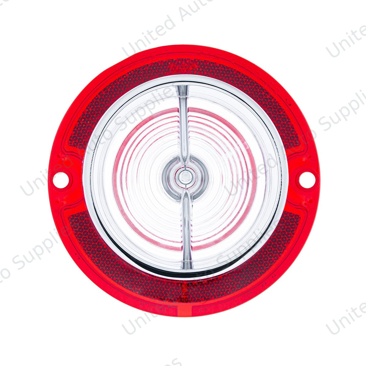 Backup Lens With Chrome Rim For 1963 Chevy Passenger Car