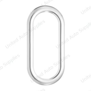 Peterbilt Stainless Oval Window Trim