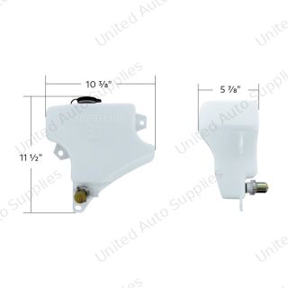 Washer Fluid Reservoir For 2007-2019 Peterbilt 389