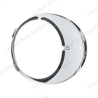 Chrome Inner Headlight Bezel For 1996-2010 Freightliner Century - Passenger