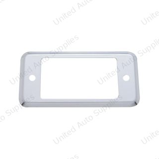 Plain Stainless "A" Panel Pocket Cover for Peterbilt