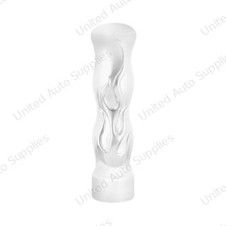 1/2"-13 Thread On Flame Gearshift Knob - Chrome