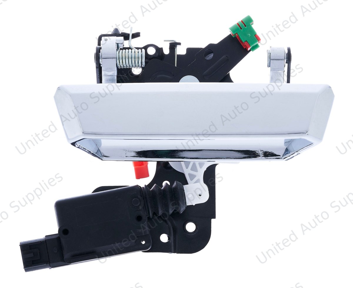 Tailgate Handle Tailgate Plastic, Metal All Chrome for 2007-2014 Cadillac Escalade; 2007-2013 Cadillac Escalade EXT
