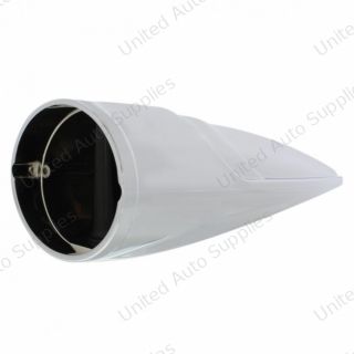 Chrome LED Cab Light Housing Without Visor For Grakon 1000 Style Light (Bulk)