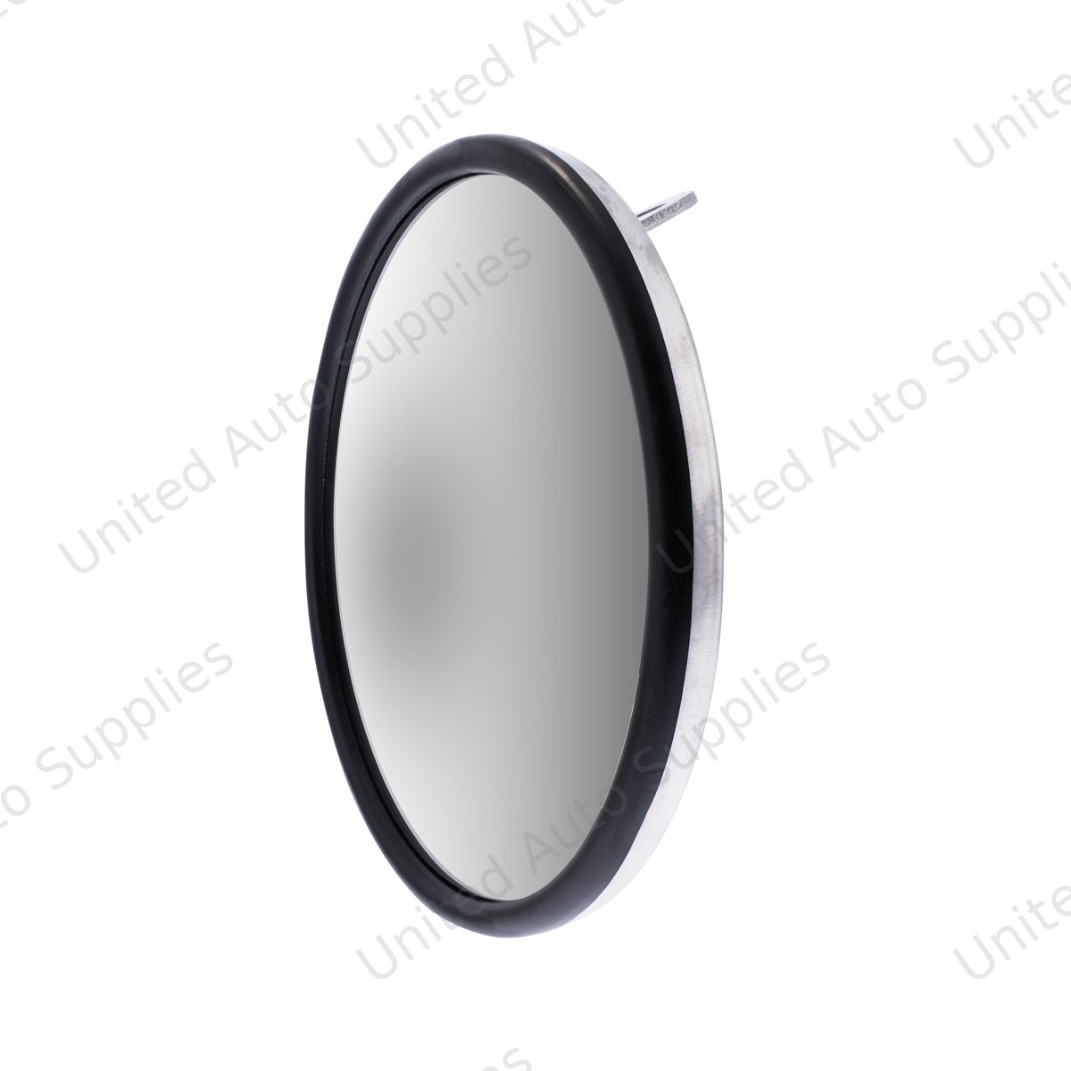 6" 430 Stainless Steel 320R Convex Mirror - Centered Mounting Stud