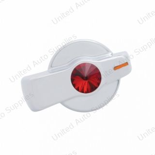 A/C Knob (Newer Model) With Red Crystal For 2005-2010 Freightliner