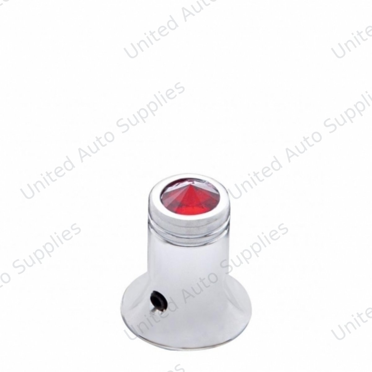 CB Channel Knob - Red Crystal