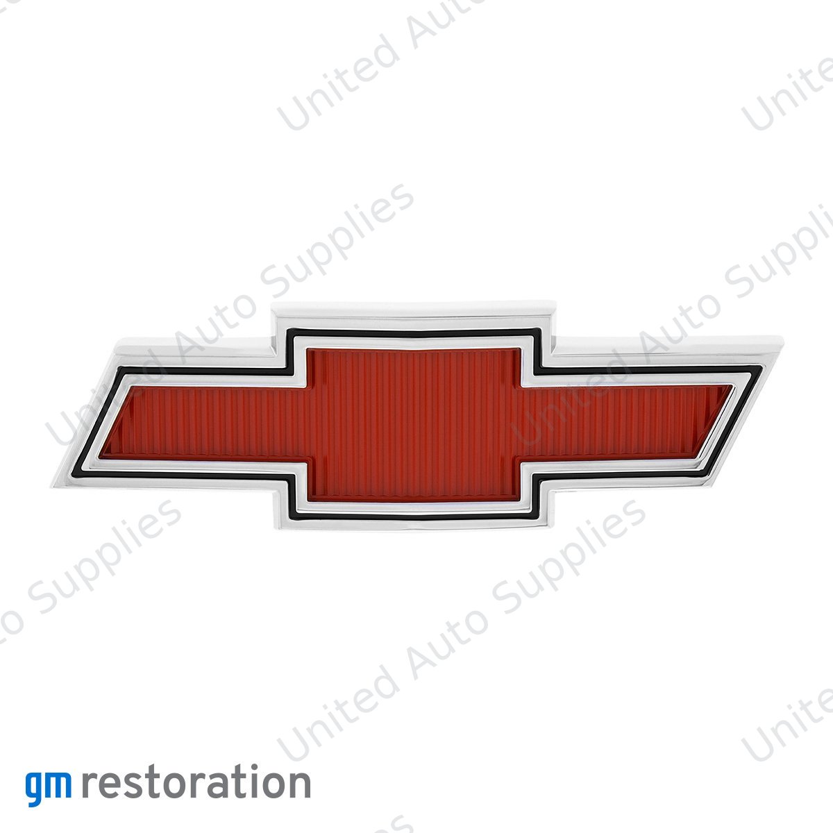 Red Bowtie Grille Emblem For 1967-68 Chevy Truck