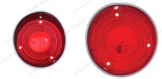 Tail Light Lens For 1971 Chevy Chevelle - L/H and R/H (2pcs)