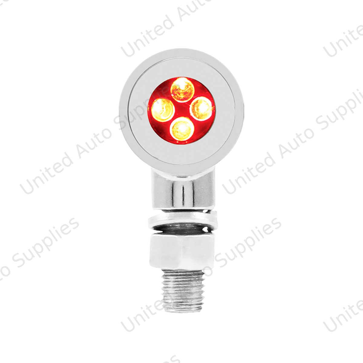 4 LED Mini Bullet Marker Light - Red