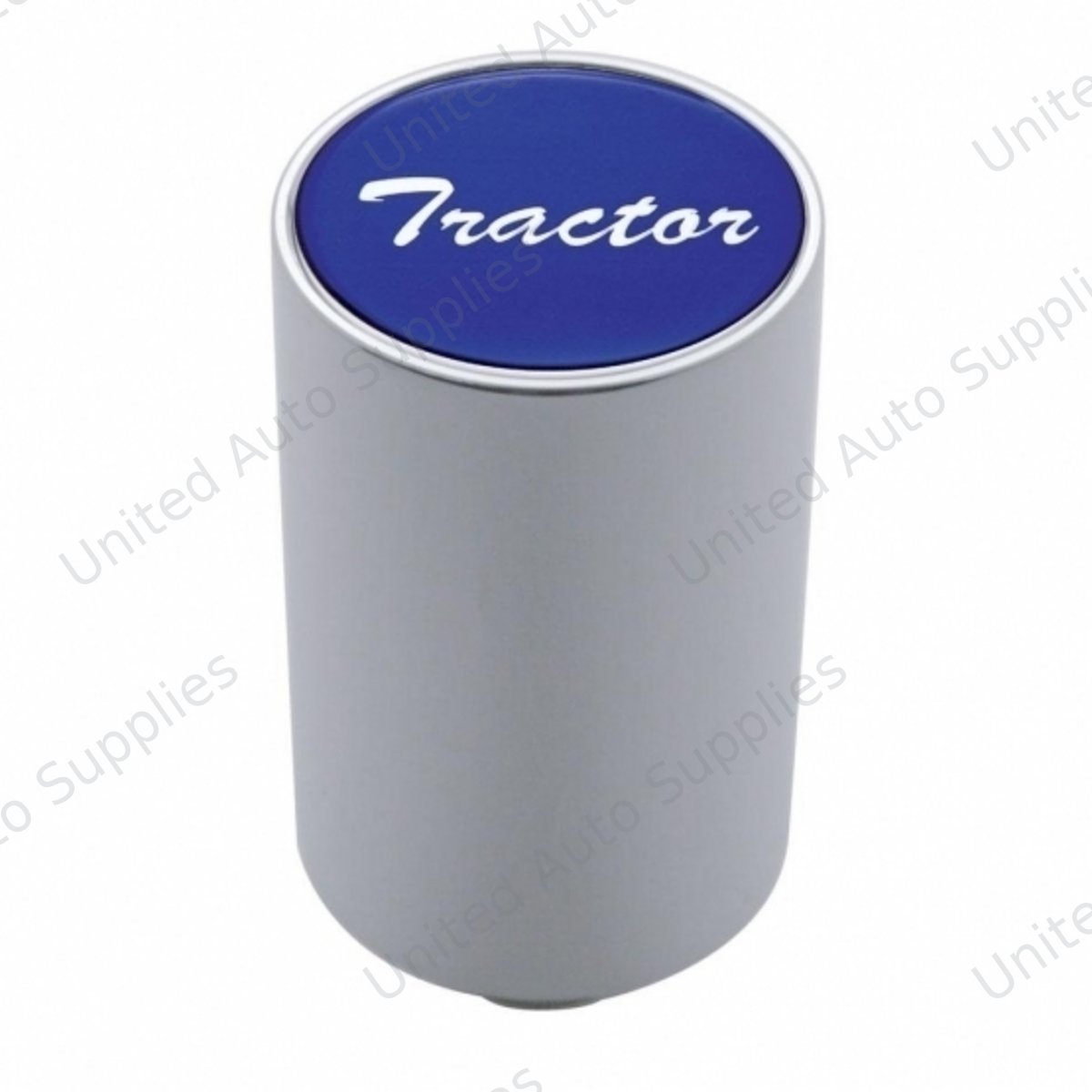 "Tractor" 3" Air Valve Knob - Blue Glossy Sticker