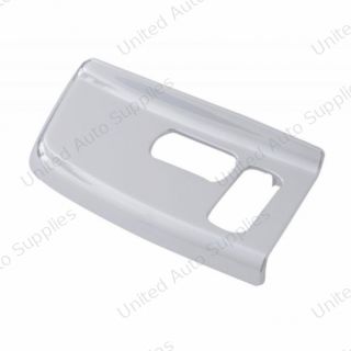 Chrome Plastic Window Switch Panel For 1999-2010 Peterbilt 387 - Passenger