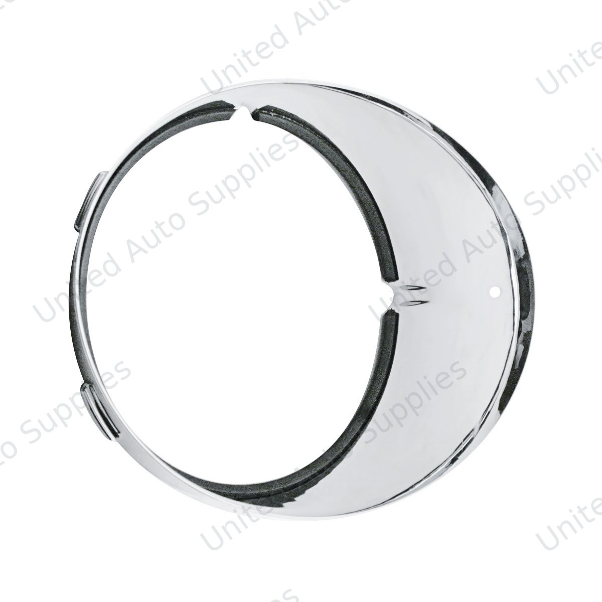 Chrome Inner Headlight Bezel For 1996-2010 Freightliner Century - Passenger