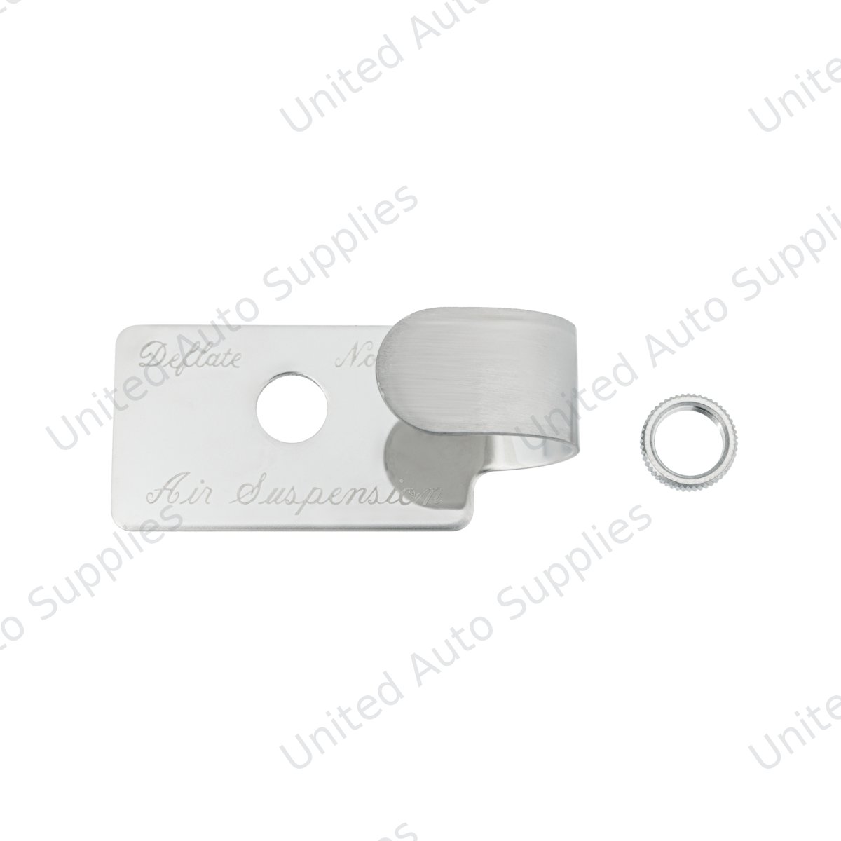 Stainless Switch Guard For Peterbilt 379 - Air Suspension