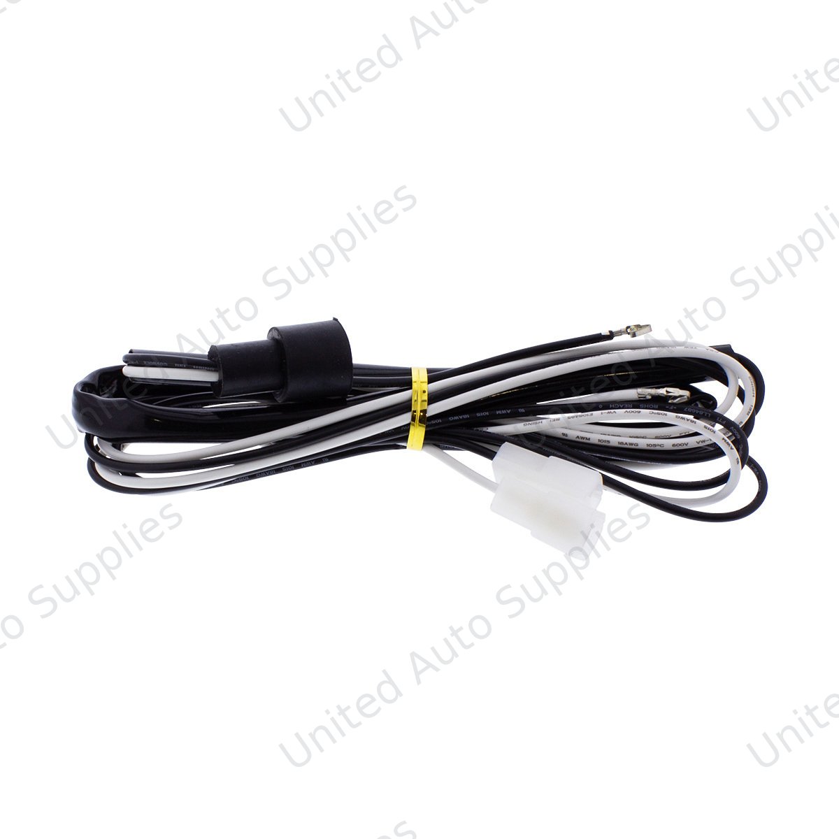 7' Long 18-AWG Wiring With Insulated Push-On Type Male Terminals