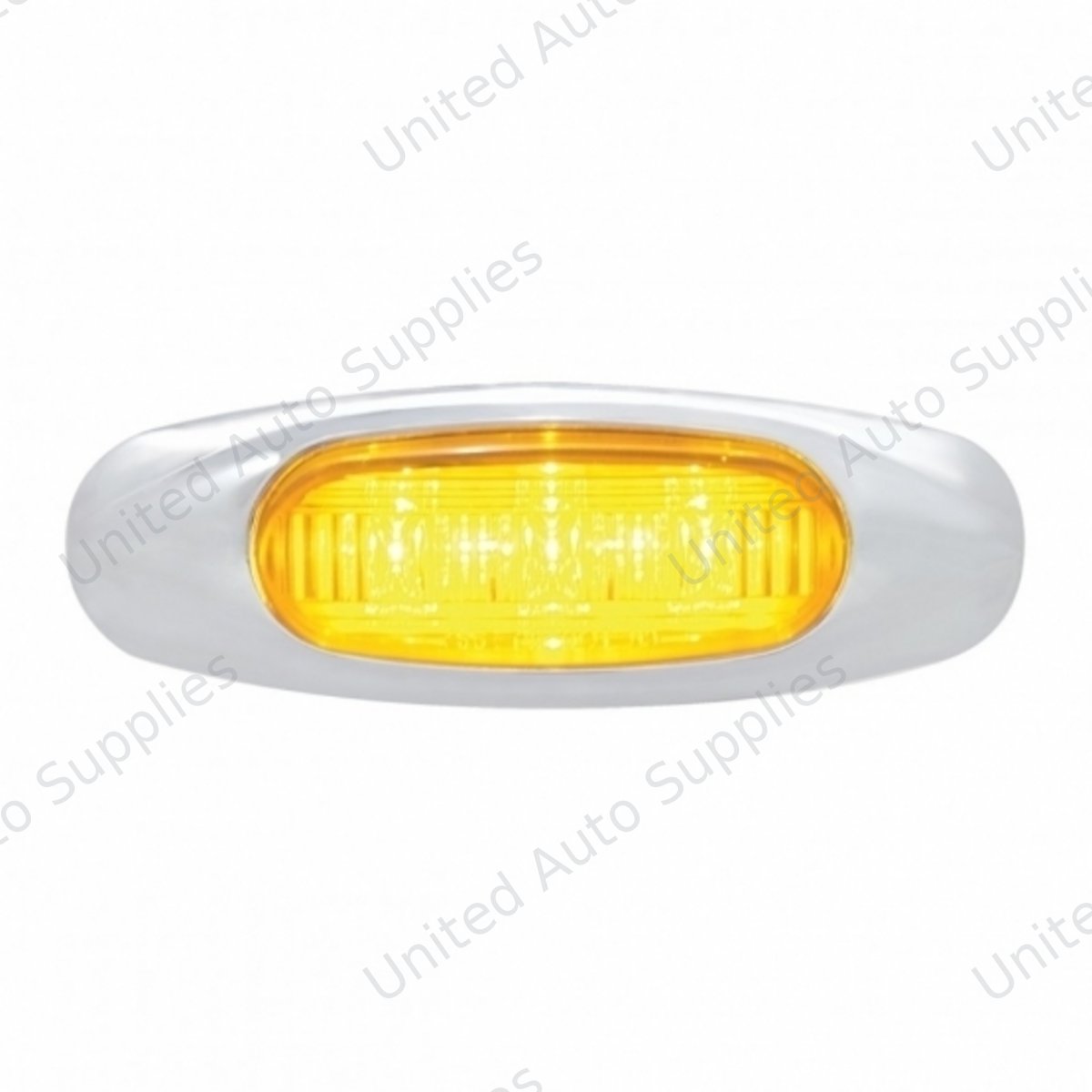 3 LED Light (Clearance/Marker) - Amber LED/Amber Lens