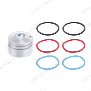 Deluxe Signature A/C Control Knob For Peterbilt - Clear Crystal