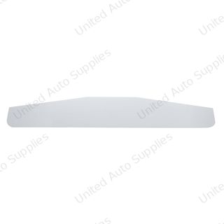 3" X 16" Chrome Standard Bottom Mud Flap Plate - Welded Stud